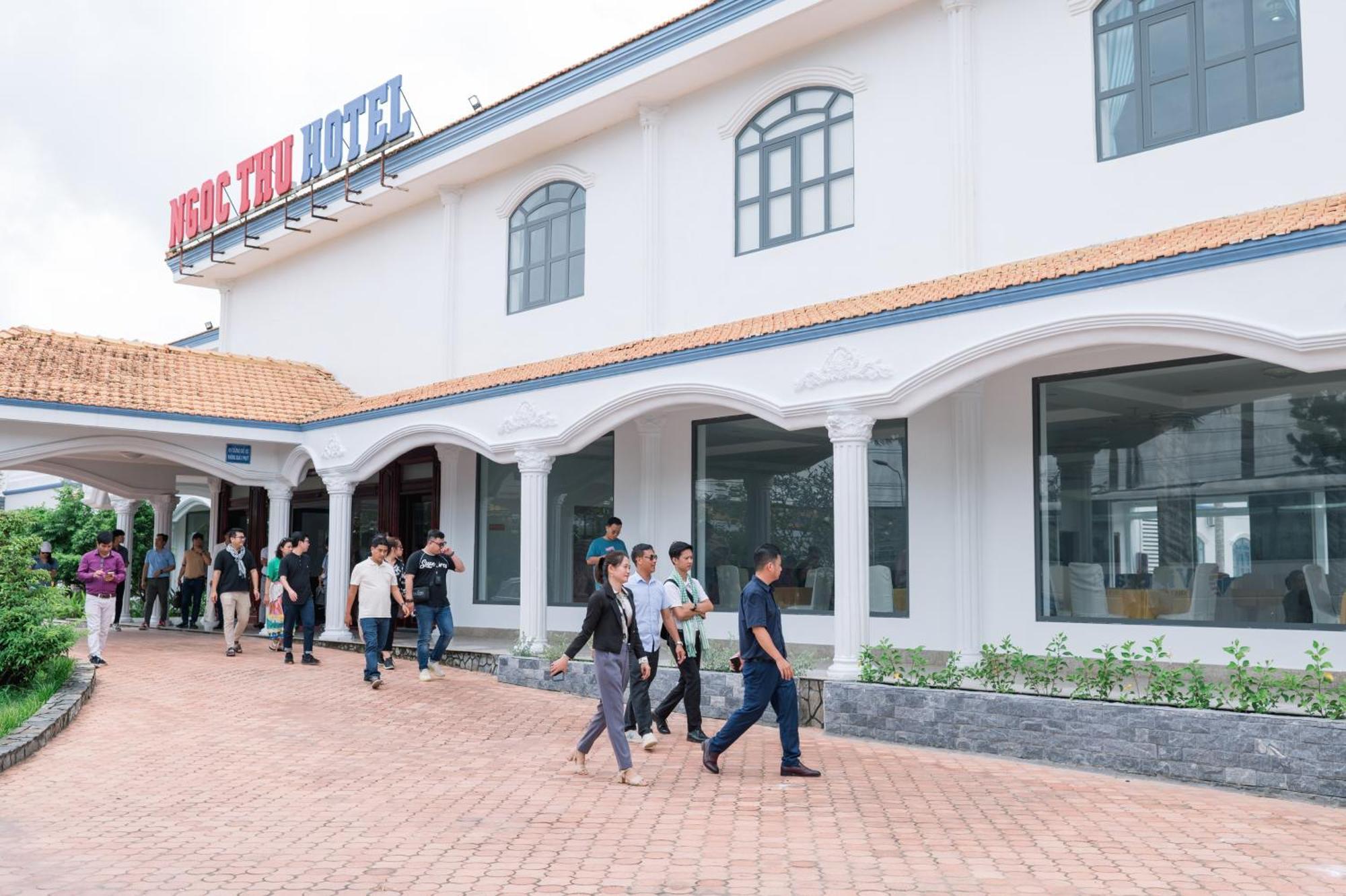 Ngoc Thu Hotel Soc Trang Esterno foto